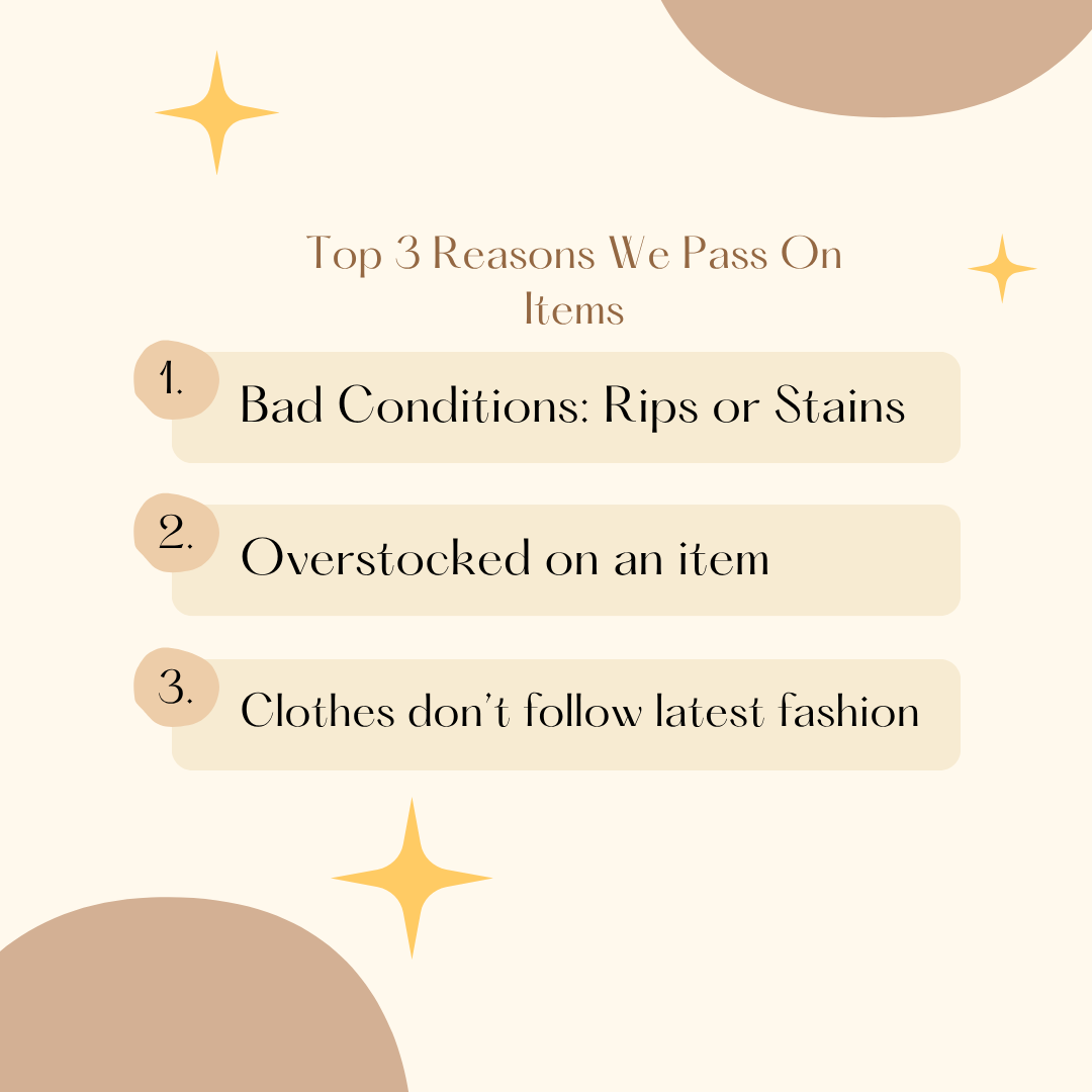 why we dont take items